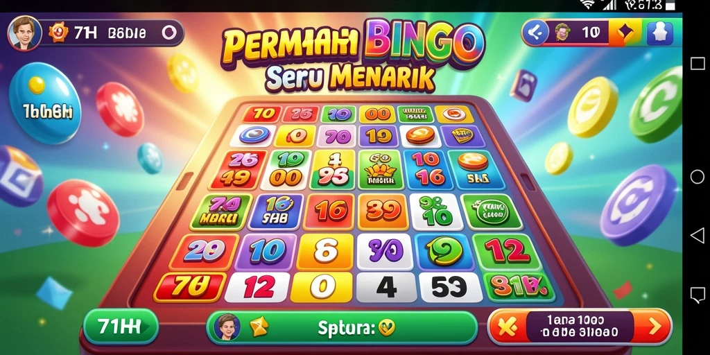 Tangkapan layar gameplay Bingo yang mendebarkan di 71H.