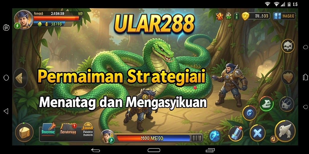Tampilan gameplay ULAR288 yang mengasyikkan dan strategis.